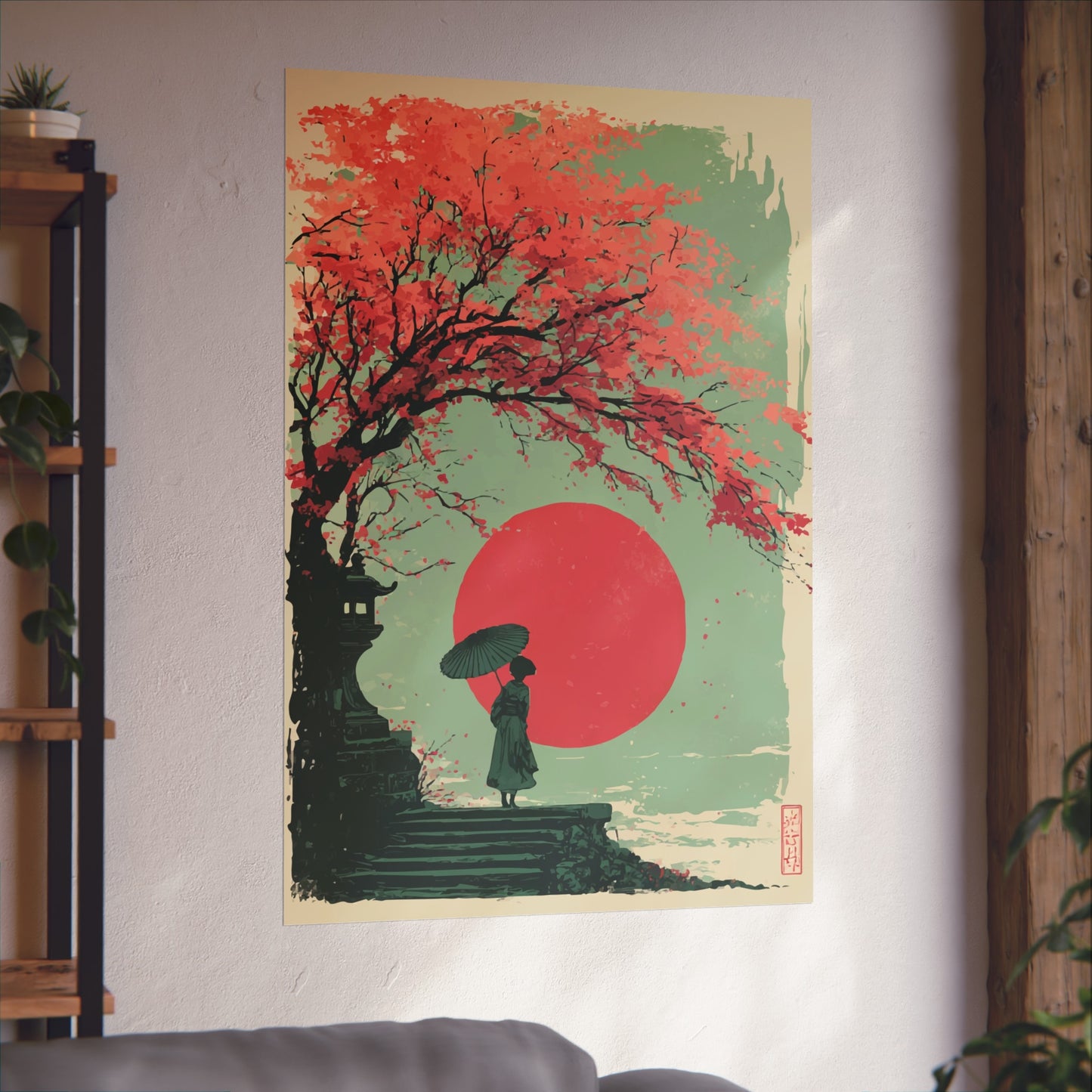 Japanese Art Print - Sakura #2