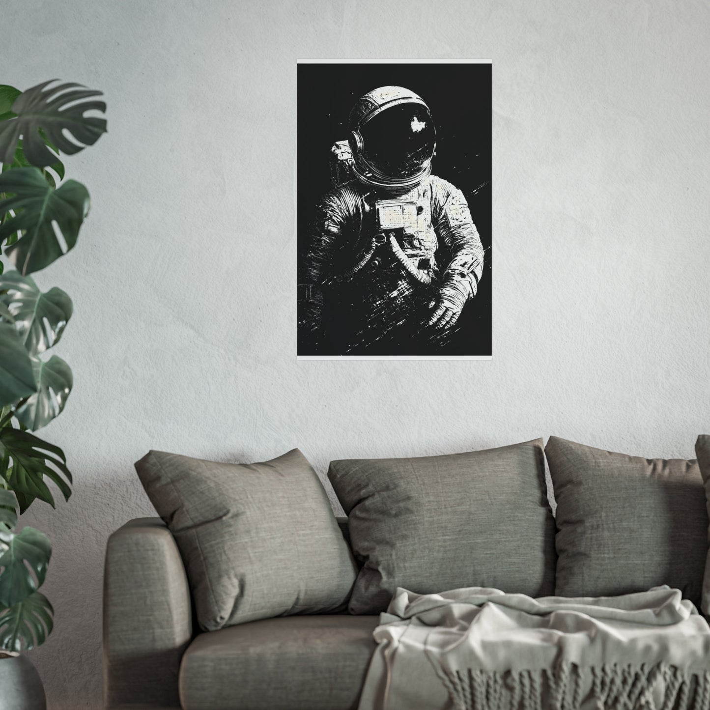 Astronaut Fine Art Poster - Space Wall Decor for Astronomy Lovers