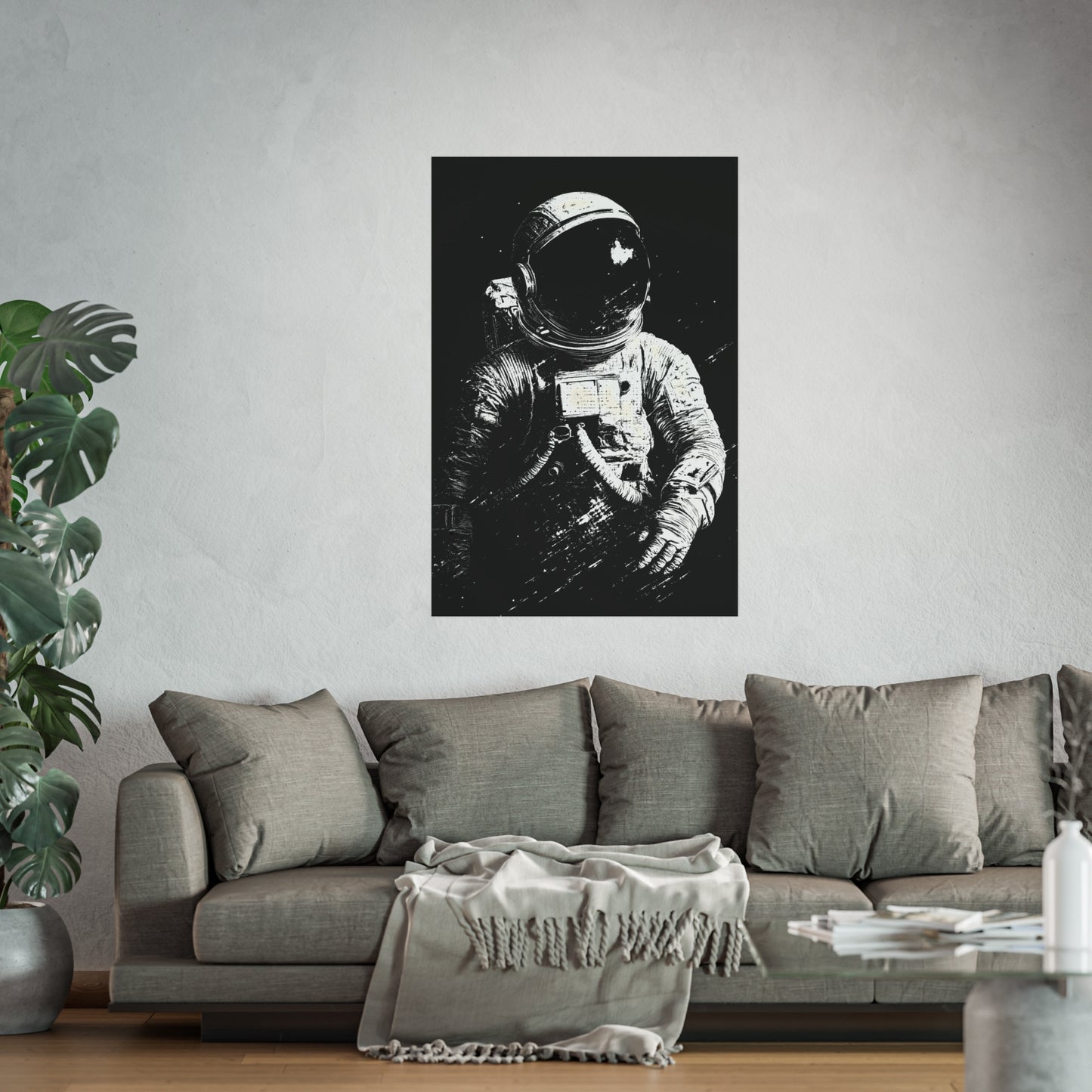 Astronaut Fine Art Poster - Space Wall Decor for Astronomy Lovers