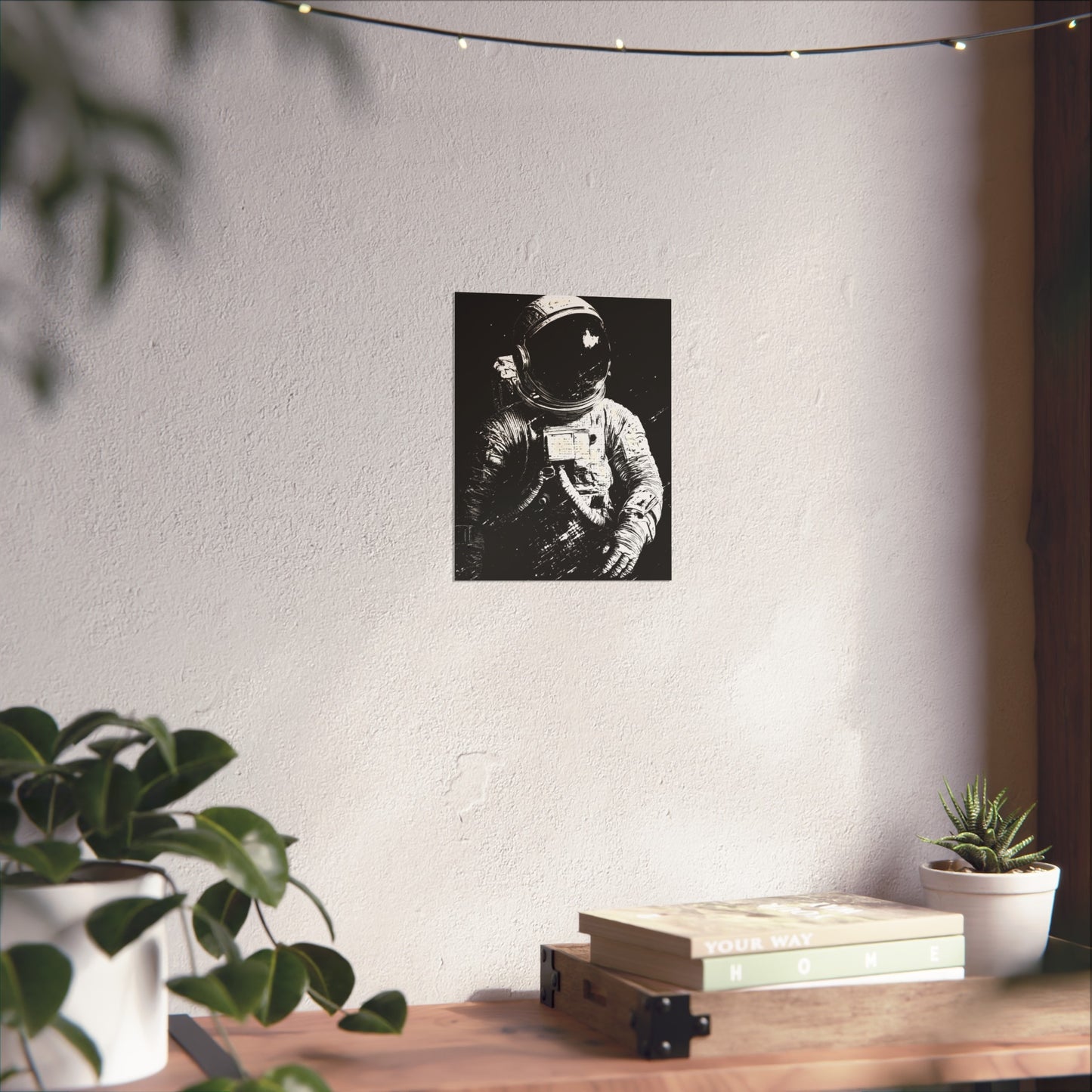 Astronaut Fine Art Poster - Space Wall Decor for Astronomy Lovers