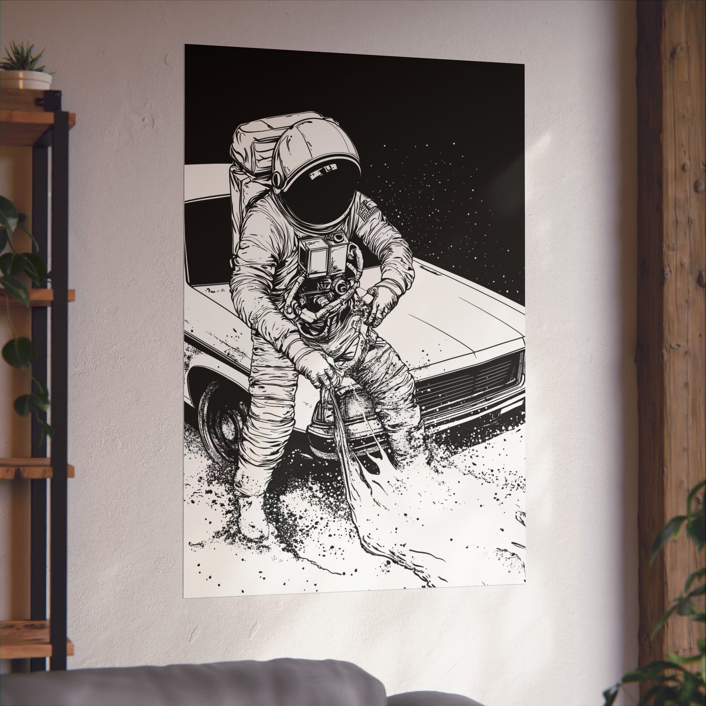 Copy of Astronaut Fine Art Poster - Space Wall Decor for Astronomy Lovers