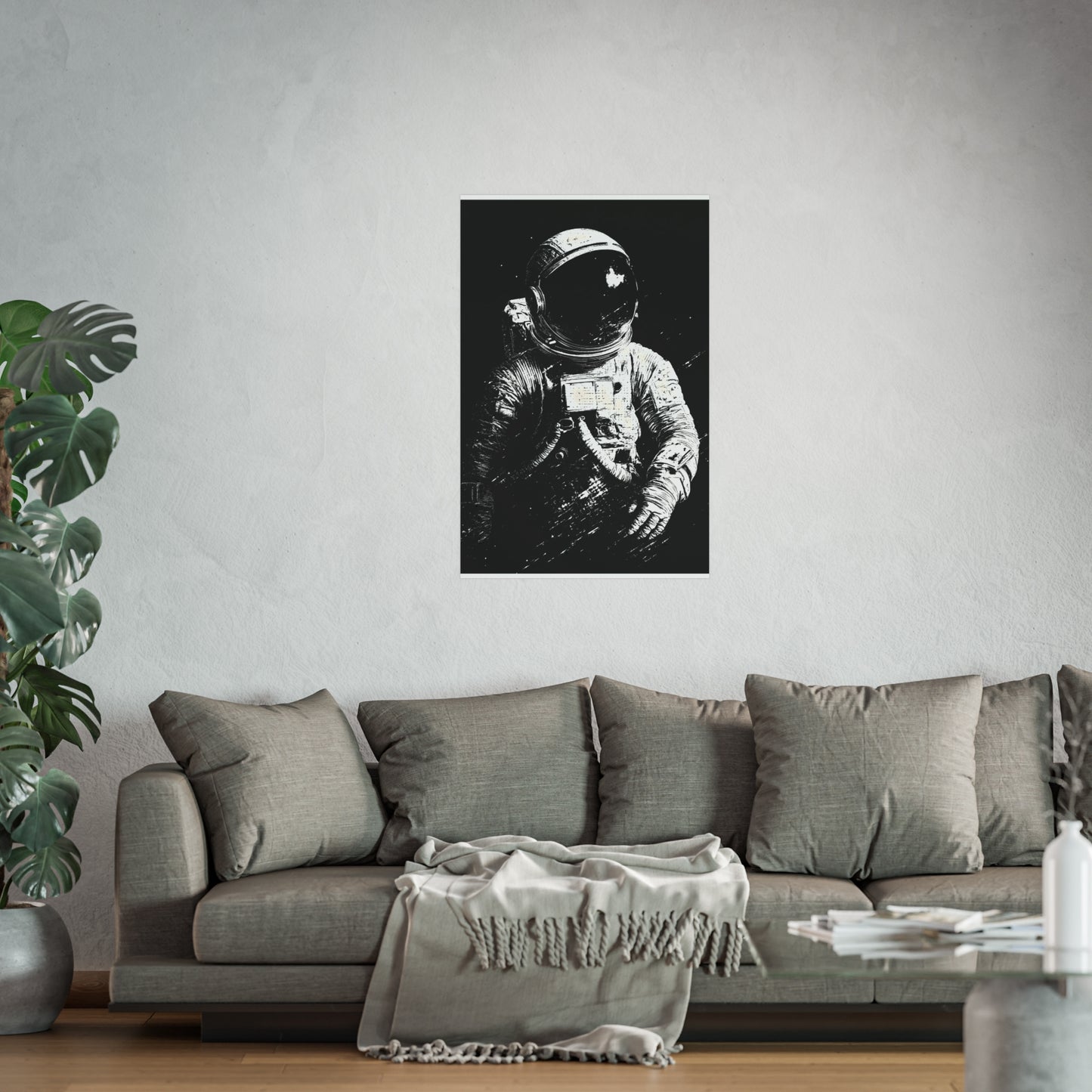 Astronaut Fine Art Poster - Space Wall Decor for Astronomy Lovers