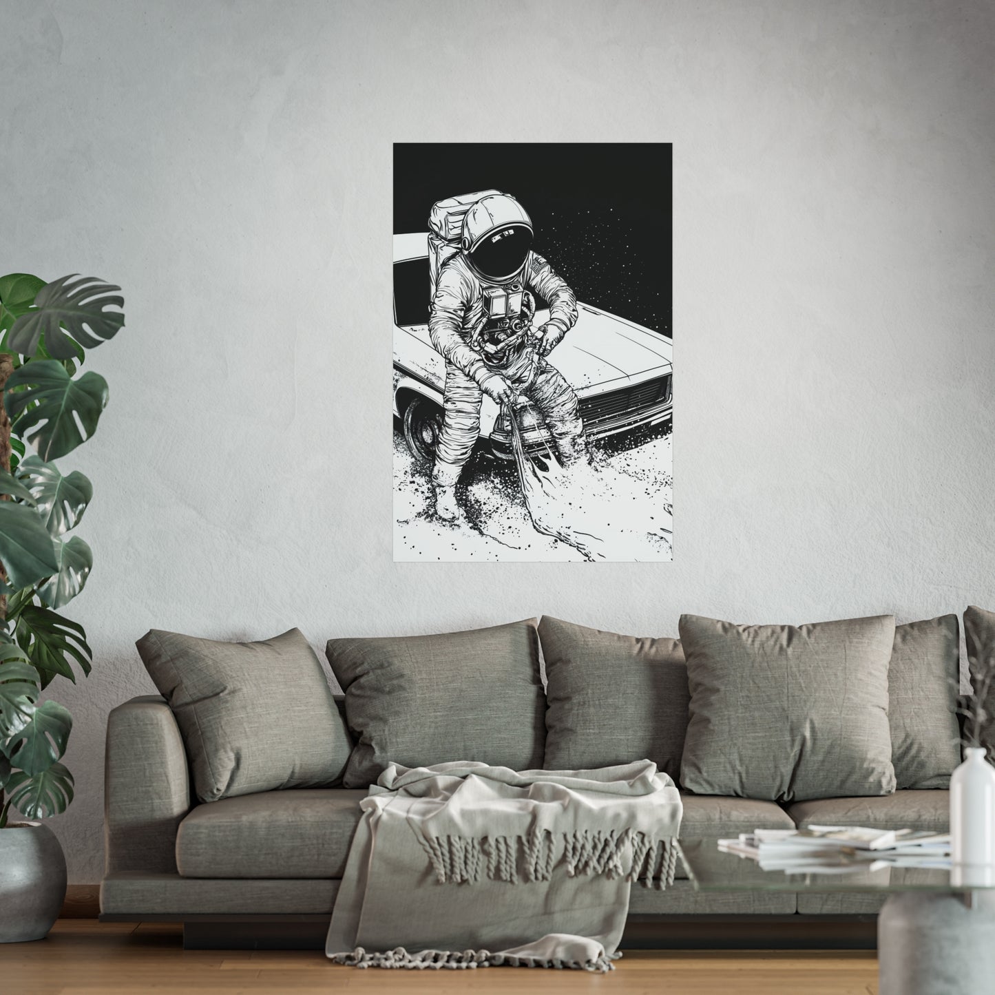 Copy of Astronaut Fine Art Poster - Space Wall Decor for Astronomy Lovers