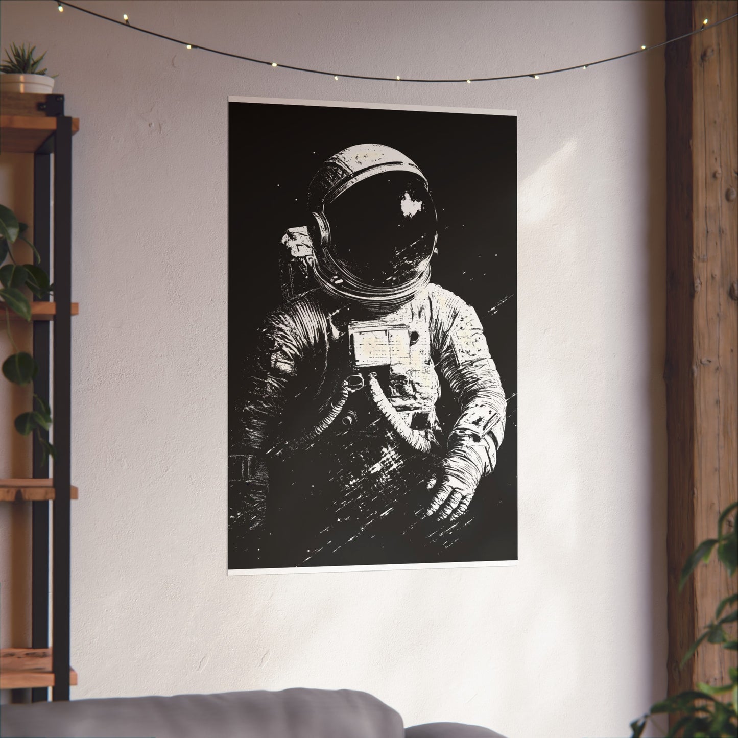 Astronaut Fine Art Poster - Space Wall Decor for Astronomy Lovers