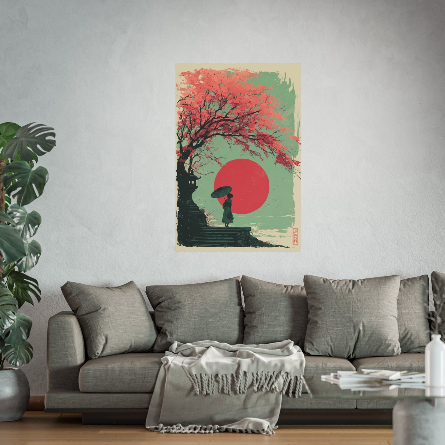 Japanese Art Print - Sakura #2