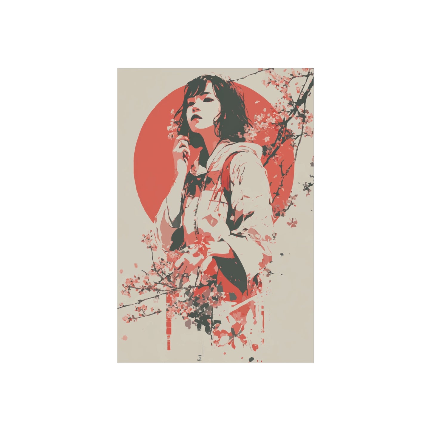 Japanese Art Print - Sakura #3