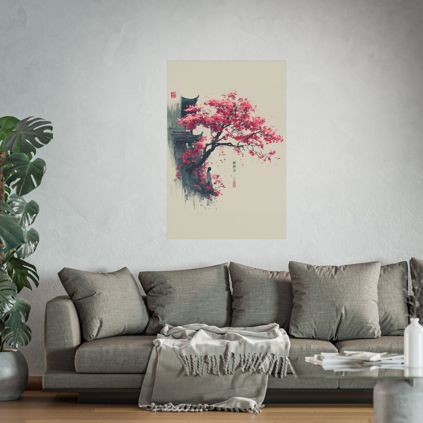 Japanese Art Print - Sakura #1