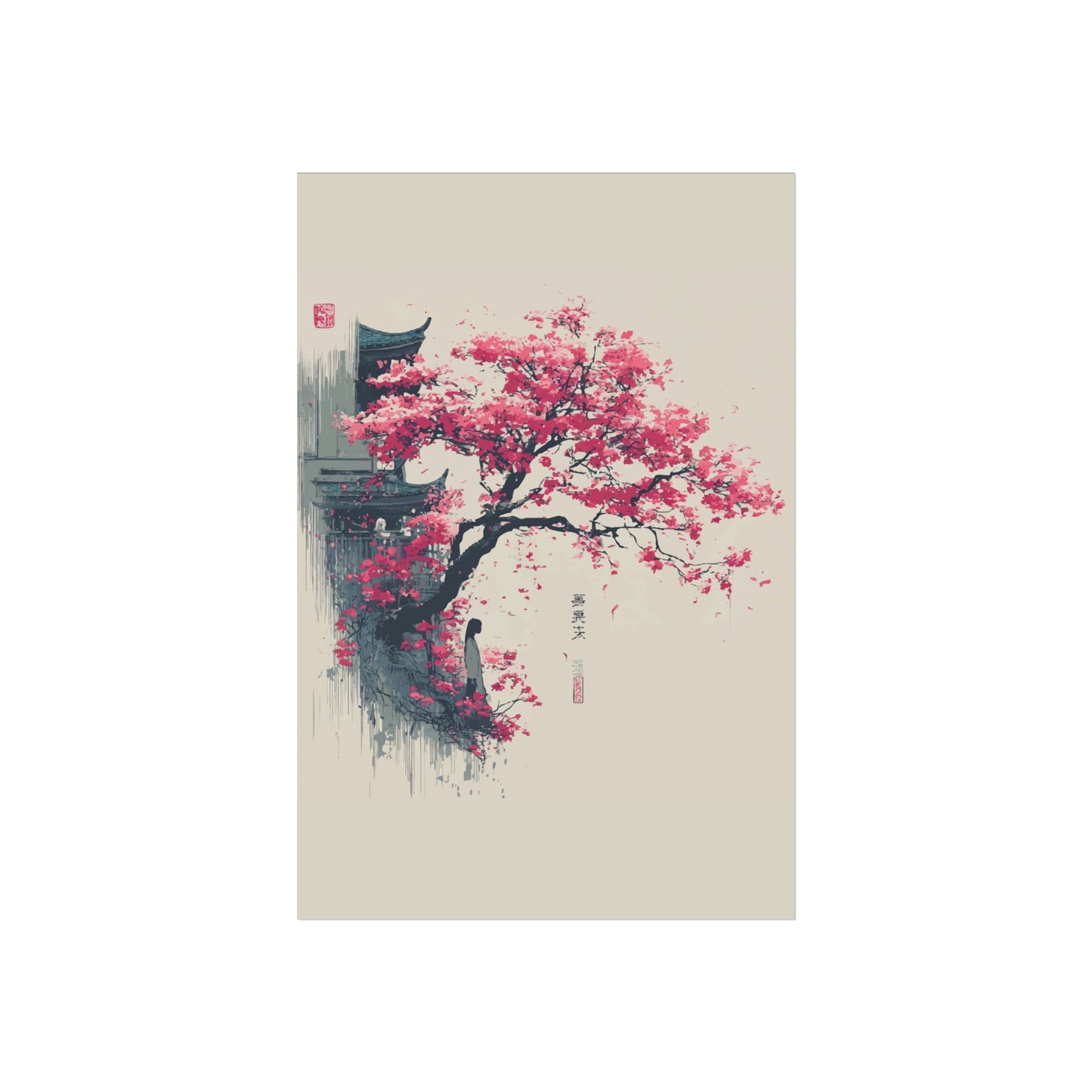 Japanese Art Print - Sakura #1